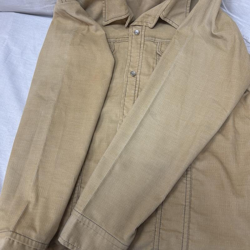 ラングラー Wrangler ジャケット、上着 ジャンパー、ブルゾン 80年代 ビンテージ USA製 黒三角タグ コーデュロイ シャツ ジャケット 80s VINTAGE - メンズ USED 古着 中古 50163833