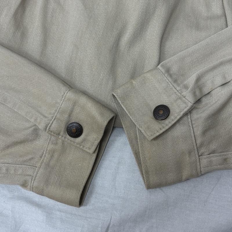 リーバイス Levi s ジャケット、上着 ジャンパー、ブルゾン 90年代 ビンテージ 日本製 70727-31 ジップアップ ワーク ジャケット 90s VINTAGE M メンズ USED 古着 中古 50163834