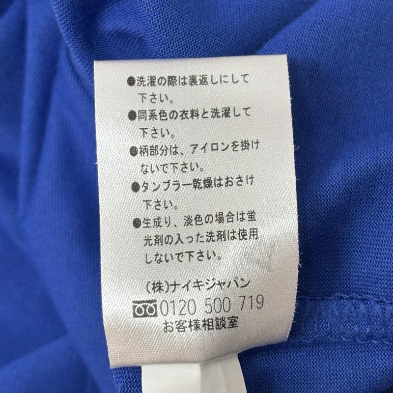 エアジョーダン AIR JORDAN Tシャツ 半袖 ロゴ プリント クルーネック 半袖 Tシャツ M 青 / ブルー / blue メンズ USED 古着 中古 50163836