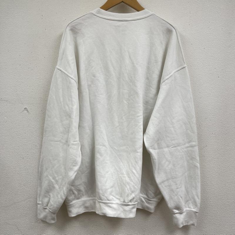 古着 USED トレーナー 長袖 SUPERMARKET SUPER APPLE クルー スウェット トレーナー XL 白 / ホワイト / white メンズ USED 古着 中古 50163837