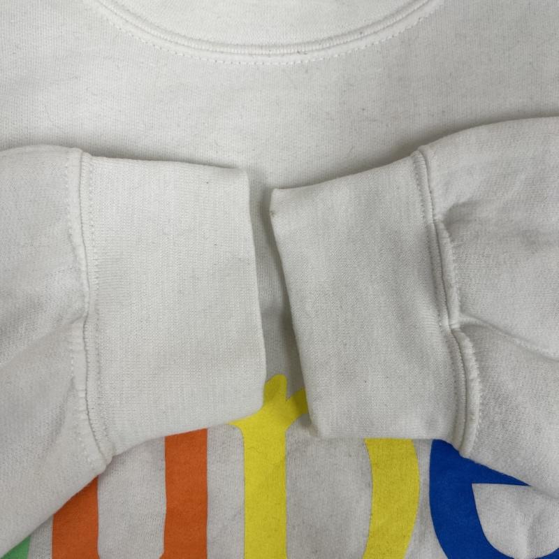 古着 USED トレーナー 長袖 SUPERMARKET SUPER APPLE クルー スウェット トレーナー XL 白 / ホワイト / white メンズ USED 古着 中古 50163837