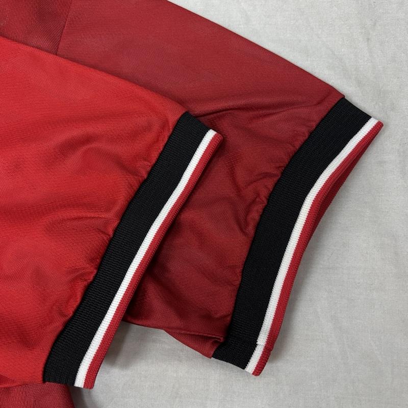 ナイキ NIKE ポロシャツ 半袖 90年代 ビンテージ UK製 ナイロン ポロシャツ ナンバリング17 90s VINTAGE L メンズ USED 古着 中古 50163838