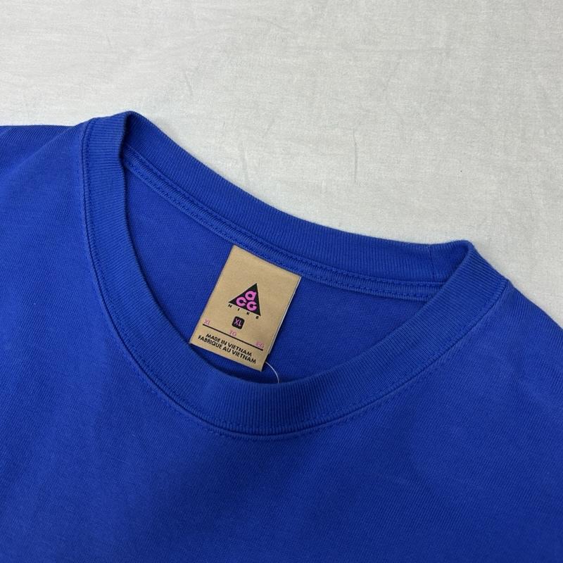 ナイキ エィシージー NIKE ACG Tシャツ 半袖 DC4081-405 ロゴ 刺繍 クルーネック 半袖 Tシャツ XL 青 / ブルー / blue メンズ USED 古着 中古 50163842