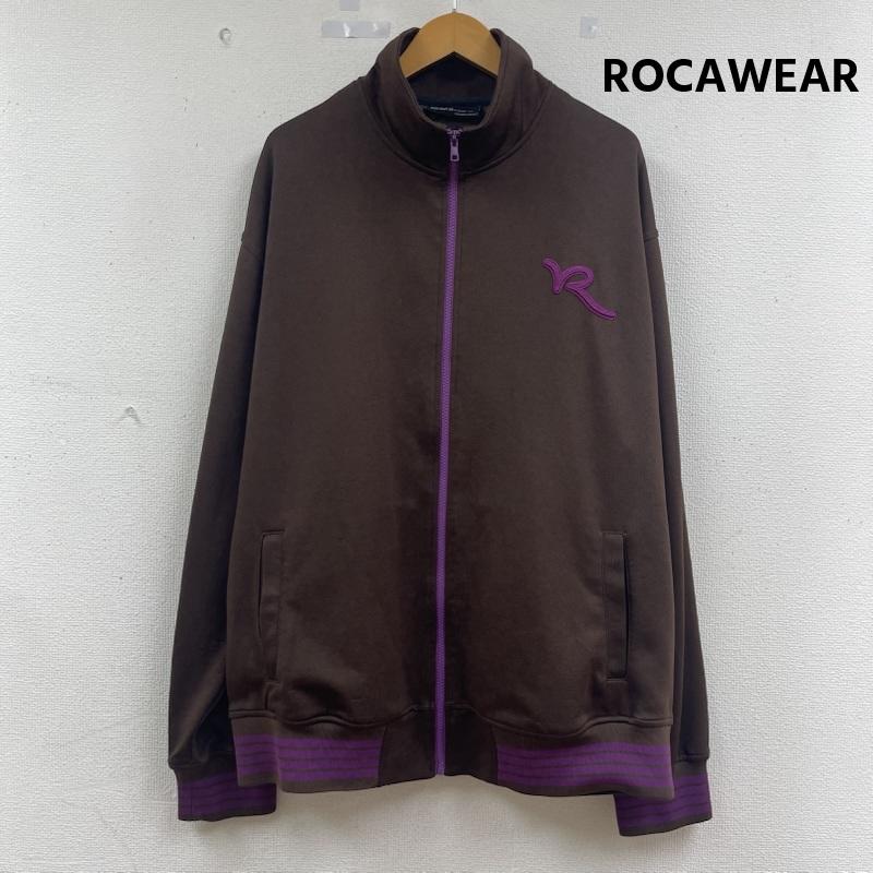 ロカウェア ROCAWEAR ジャケット、上着 ジャンパー、ブルゾン 90s ロゴ刺繍 ヴィンテージ トラック ジャケット ジャージ 茶 / ブラウン / brown メンズ USED 古着 中古 50163843