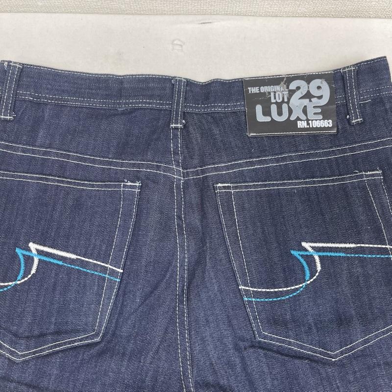 古着 USED パンツ デニム、ジーンズ LOT29 × ルーニー テューンズ コラボ プリント デニム パンツ インディゴ / インディゴ / Indigo メンズ USED 古着 中古 50163847