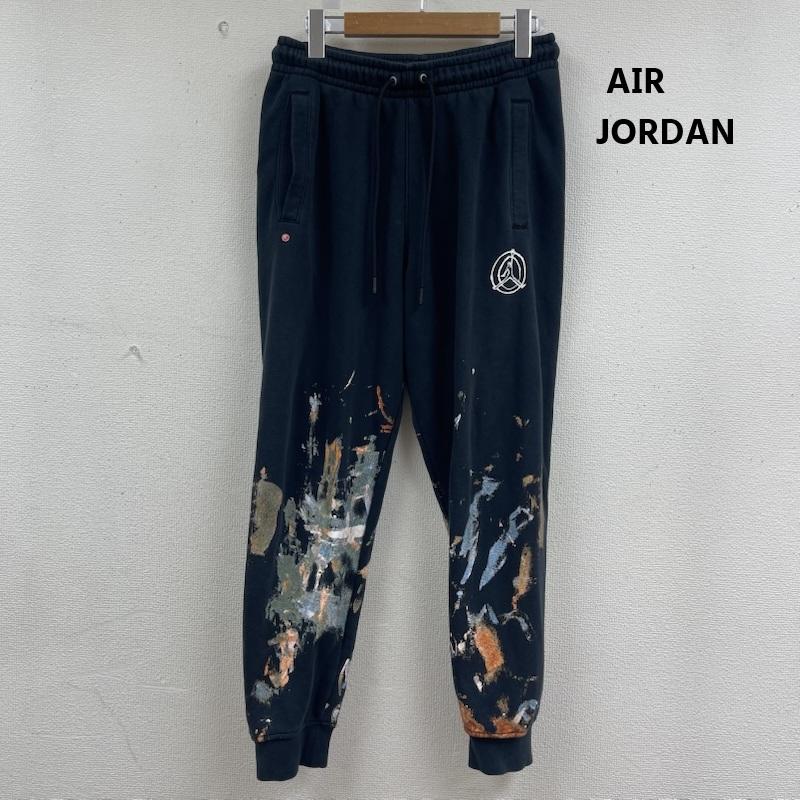 エアジョーダン AIR JORDAN パンツ ワークパンツ、ペインターパンツ Jordan Flight Artist Series By Jammie Holmes ジョガー スウェット パンツ M 黒 / ブラック / black メンズ USED 古着 中古 50163849