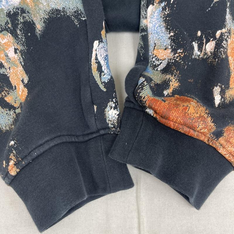 エアジョーダン AIR JORDAN パンツ ワークパンツ、ペインターパンツ Jordan Flight Artist Series By Jammie Holmes ジョガー スウェット パンツ M 黒 / ブラック / black メンズ USED 古着 中古 50163849
