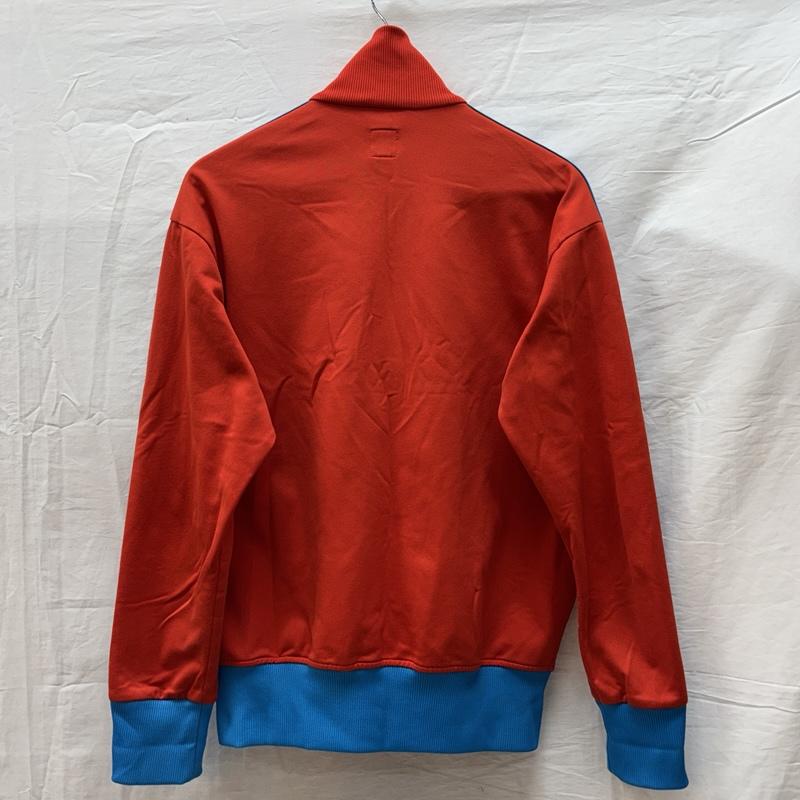 アディダス adidas ジャケット、上着 ジャンパー、ブルゾン ナイロン ジャージ トラック ジャケット S 赤 / レッド / red X 青 / ブルー / blue メンズ USED 古着 中古 50163850
