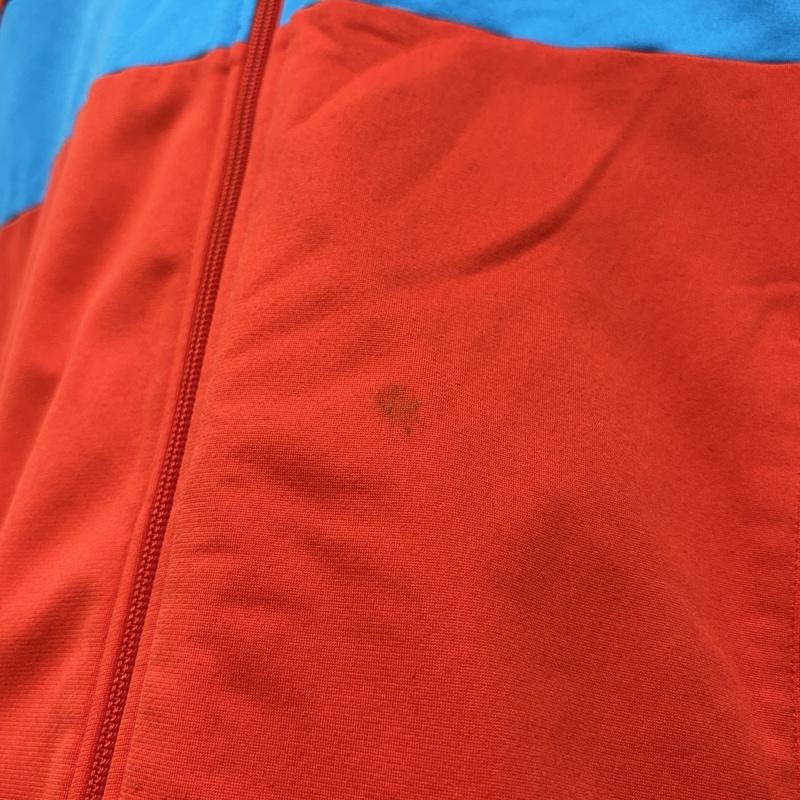 アディダス adidas ジャケット、上着 ジャンパー、ブルゾン ナイロン ジャージ トラック ジャケット S 赤 / レッド / red X 青 / ブルー / blue メンズ USED 古着 中古 50163850
