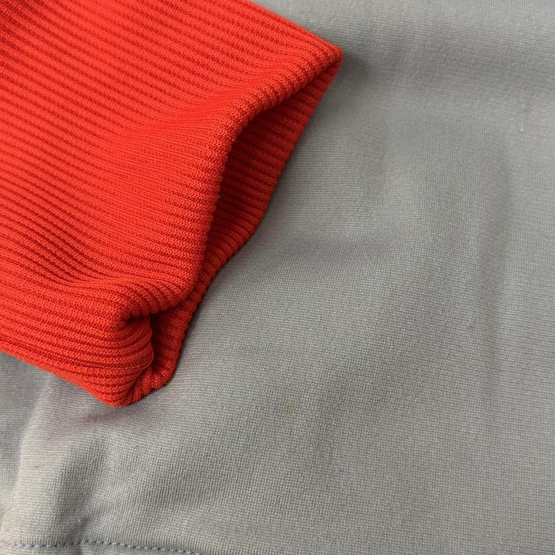 アディダス adidas ジャケット、上着 ジャンパー、ブルゾン ナイロン ジャージ トラック ジャケット M 灰 / グレー / gray X 赤 / レッド / red メンズ USED 古着 中古 50163851