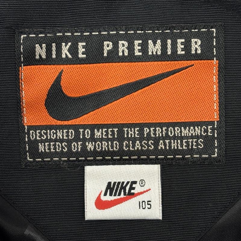 ナイキ NIKE ジャケット、上着 ジャンパー、ブルゾン 韓国規格 ナイロン 中綿 ショート ベンチコート ジャケット フード取り外し可 - 黒 / ブラック / black X 青 / ブルー / blue メンズ USED 古着 中古 50163853