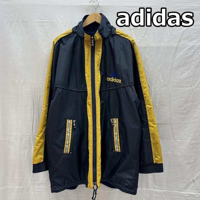 アディダス adidas ジャケット、上着 ジャンパー、ブルゾン リバーシブル ナイロン フリース ジャケット ビッグサイズ - メンズ USED 古着 中古 50163855