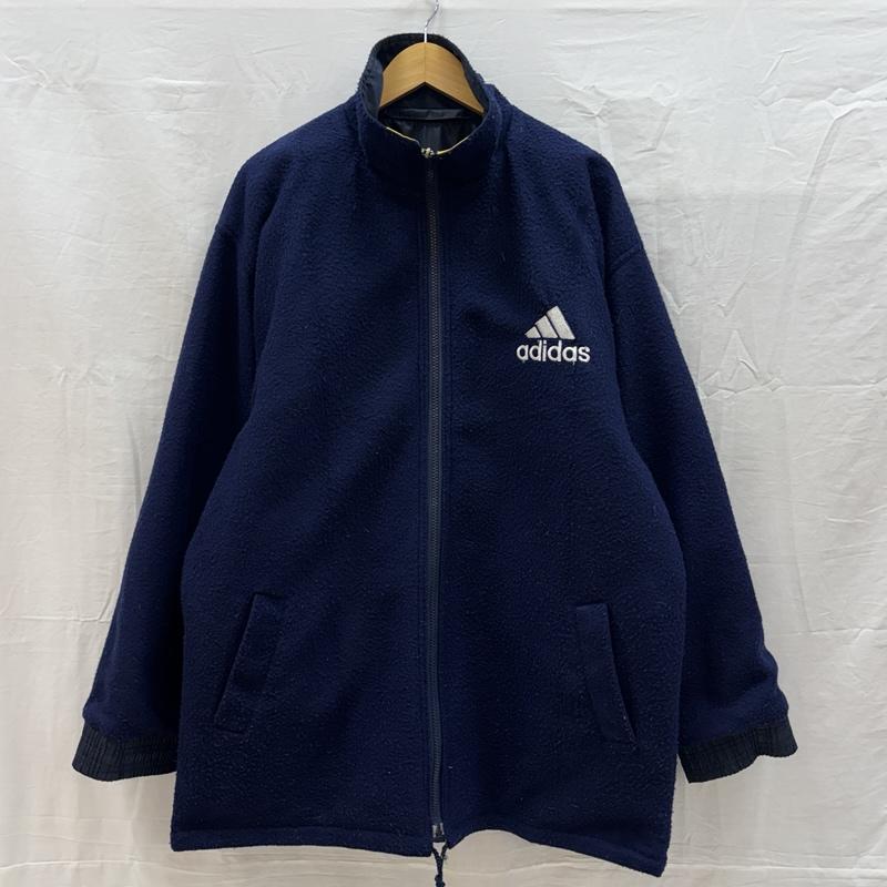 アディダス adidas ジャケット、上着 ジャンパー、ブルゾン リバーシブル ナイロン フリース ジャケット ビッグサイズ - メンズ USED 古着 中古 50163855