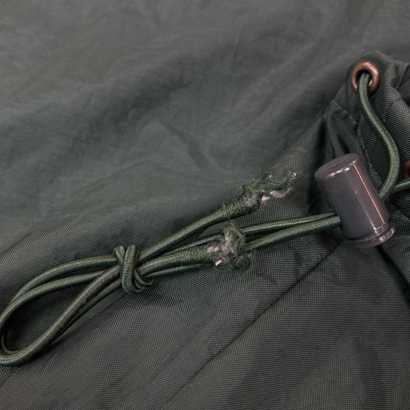 チャンピオン Champion トレーナー 長袖 ビッグサイズ ナイロン トレーナー WOLVES Vネック XL 緑 / グリーン / green メンズ USED 古着 中古 50163857