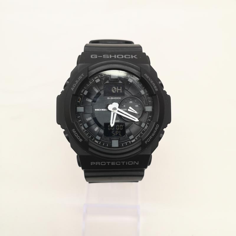 ジーショック G-SHOCK 腕時計 デジタル GA-150 アナデジ 腕時計 - 黒 / ブラック / black メンズ USED 古着 中古 50163860