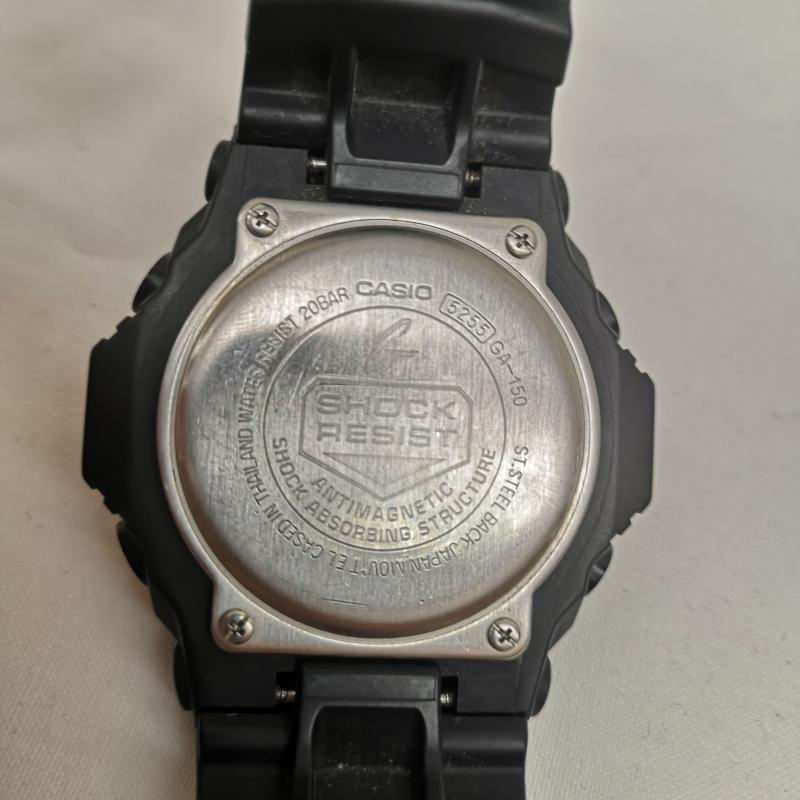 ジーショック G-SHOCK 腕時計 デジタル GA-150 アナデジ 腕時計 - 黒 / ブラック / black メンズ USED 古着 中古 50163860