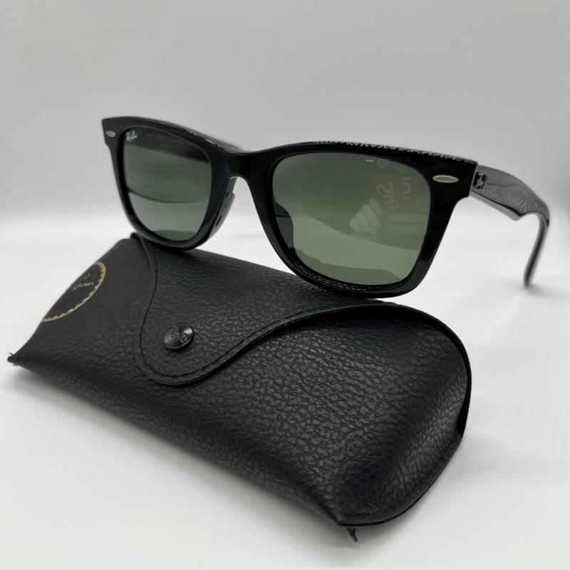 レイバン Ray-Ban めがね・サングラス サングラス オリジナルジーナウェイファーラー Wayfarer RB2140F 901 - 黒 / ブラック / black メンズ USED 古着 中古 50163862