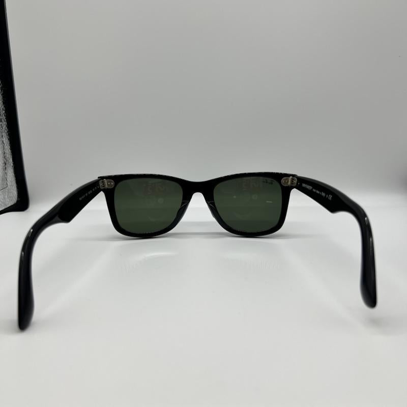レイバン Ray-Ban めがね・サングラス サングラス オリジナルジーナウェイファーラー Wayfarer RB2140F 901 - 黒 / ブラック / black メンズ USED 古着 中古 50163862