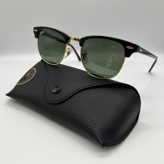 レイバン Ray-Ban めがね・サングラス サングラス CLUBMASTER CLASSIC クラブマスター RB3016 - 黒 / ブラック / black メンズ USED 古着 中古 50163864