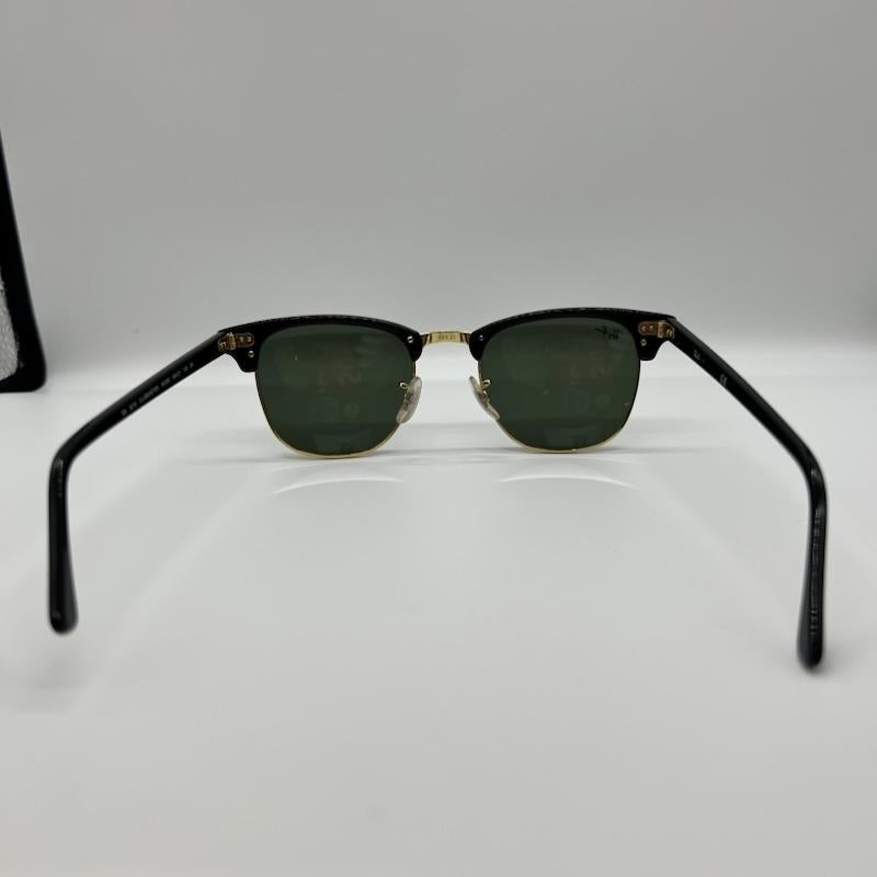 レイバン Ray-Ban めがね・サングラス サングラス CLUBMASTER CLASSIC クラブマスター RB3016 - 黒 / ブラック / black メンズ USED 古着 中古 50163864