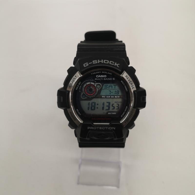 ジーショック G-SHOCK 腕時計 デジタル GW-8900 電波ソーラー 腕時計 - 黒 / ブラック / black メンズ USED 古着 中古 50163865