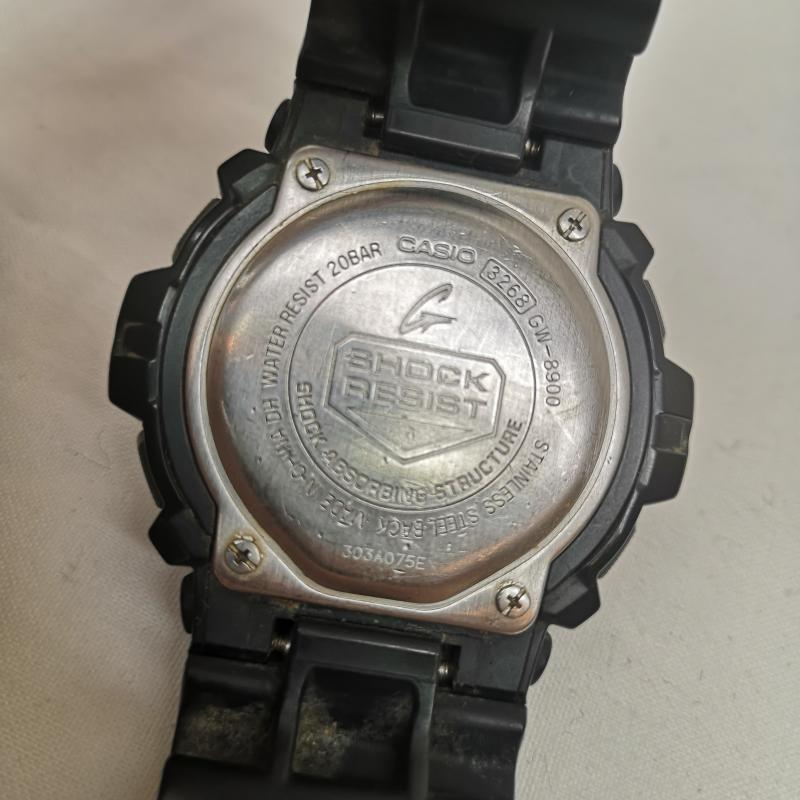 ジーショック G-SHOCK 腕時計 デジタル GW-8900 電波ソーラー 腕時計 - 黒 / ブラック / black メンズ USED 古着 中古 50163865