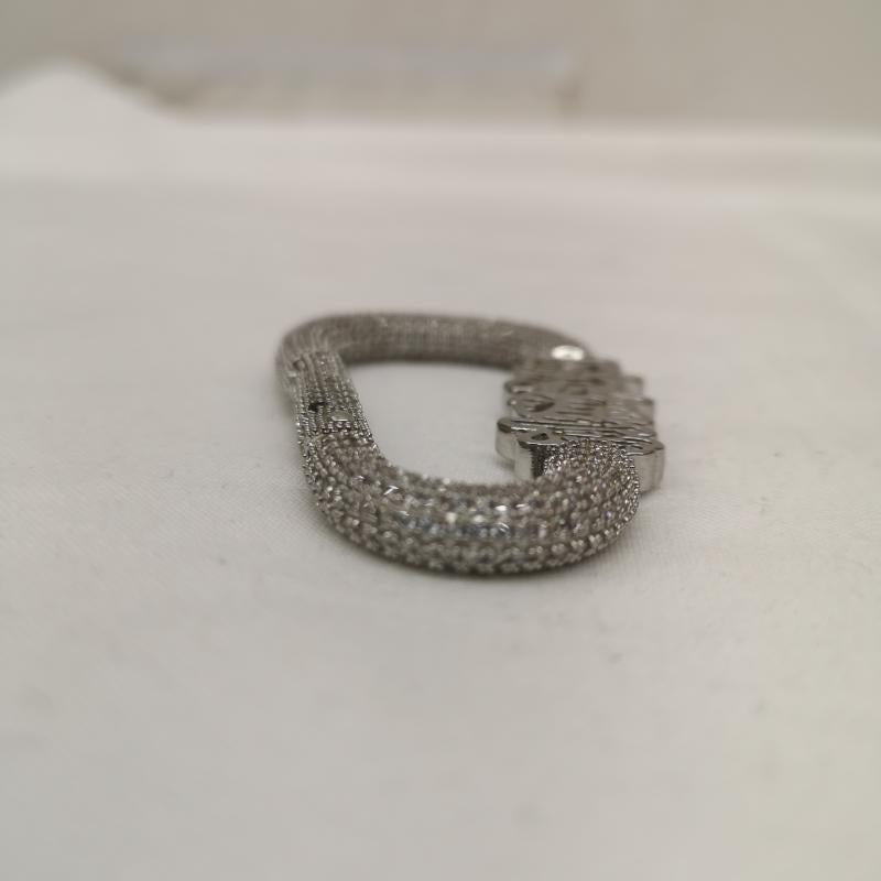 ブラックアイパッチ BlackEyePatch キーホルダー キーホルダー 23SS HANDLE WITH CARE RHINESTONE 取扱注意 ラインストーン カラビナ - メンズ USED 古着 中古 50163868