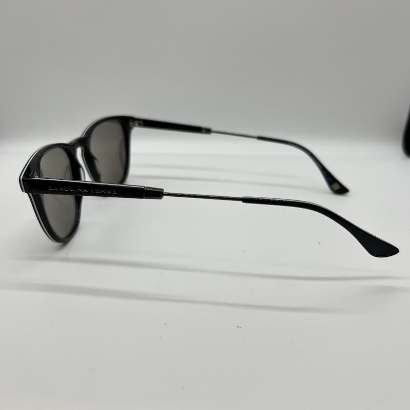 古着 USED めがね・サングラス サングラス CAROLINA LEMKE BERLIN SARDINIA サルディーニャ サングラス - 黒 / ブラック / black メンズ USED 古着 中古 50163869