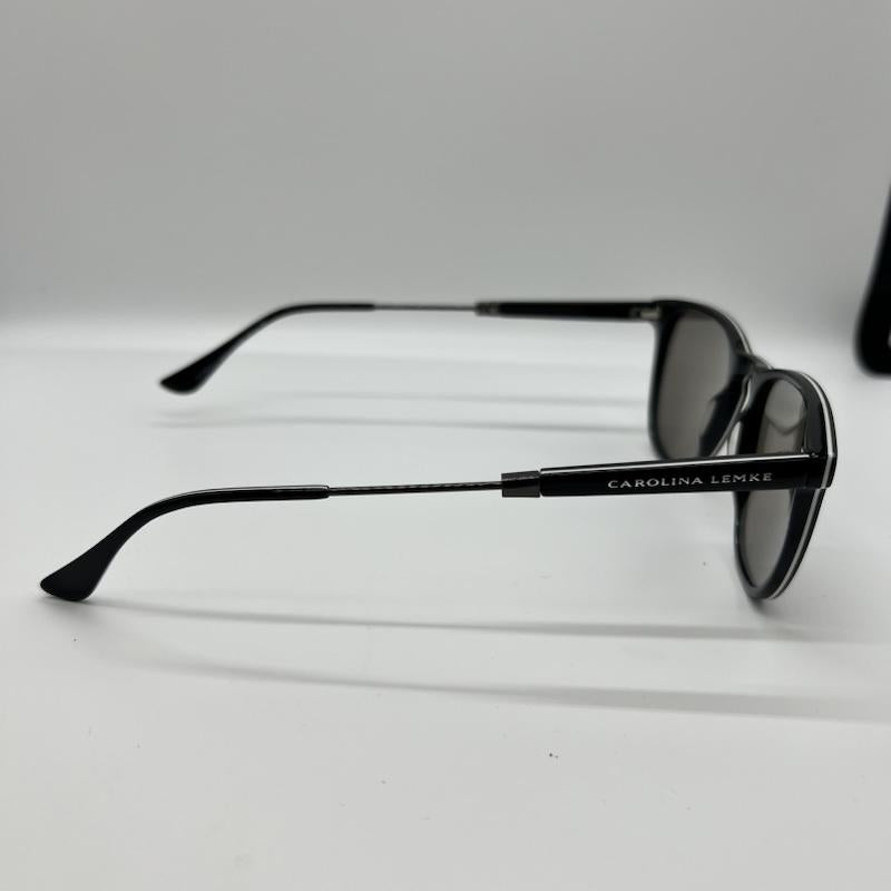 古着 USED めがね・サングラス サングラス CAROLINA LEMKE BERLIN SARDINIA サルディーニャ サングラス - 黒 / ブラック / black メンズ USED 古着 中古 50163869