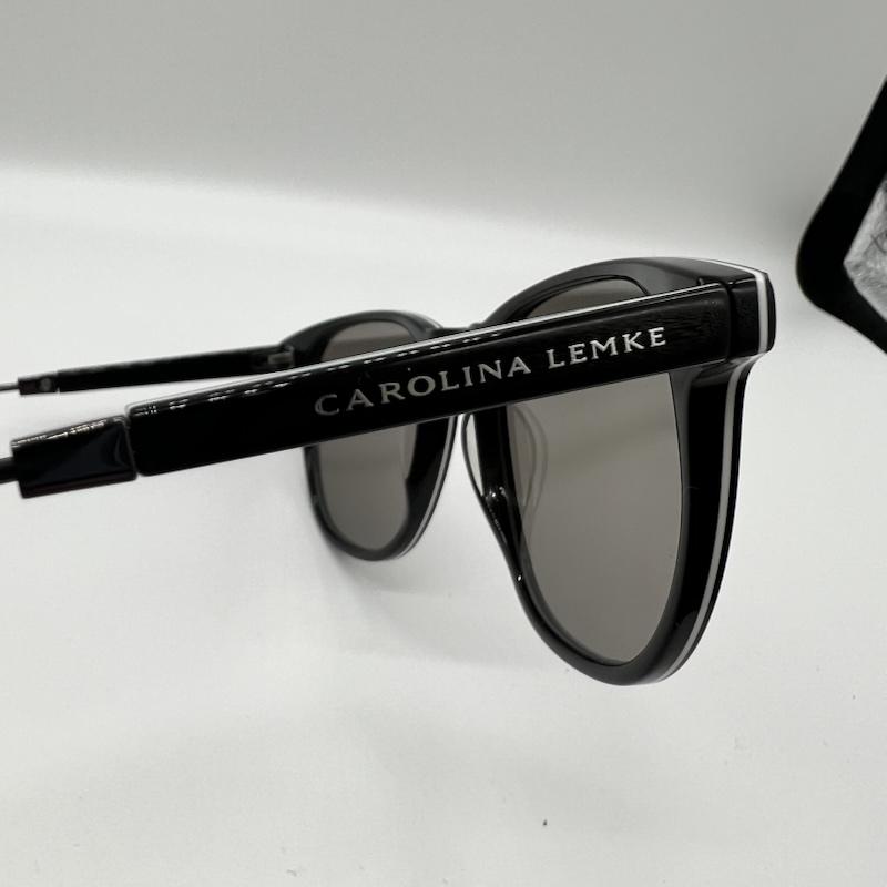 古着 USED めがね・サングラス サングラス CAROLINA LEMKE BERLIN SARDINIA サルディーニャ サングラス - 黒 / ブラック / black メンズ USED 古着 中古 50163869