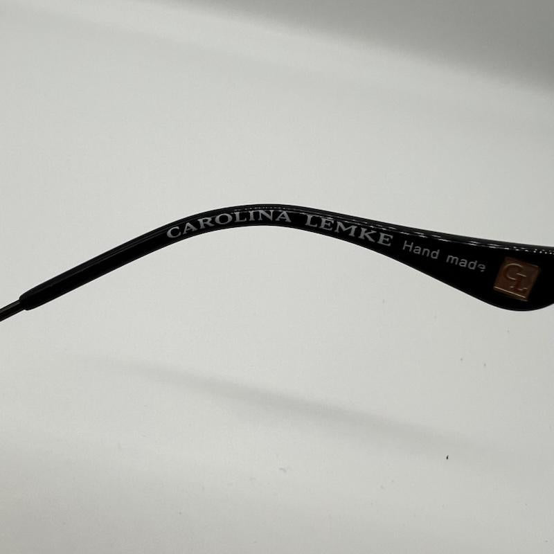 古着 USED めがね・サングラス サングラス CAROLINA LEMKE BERLIN SARDINIA サルディーニャ サングラス - 黒 / ブラック / black メンズ USED 古着 中古 50163869