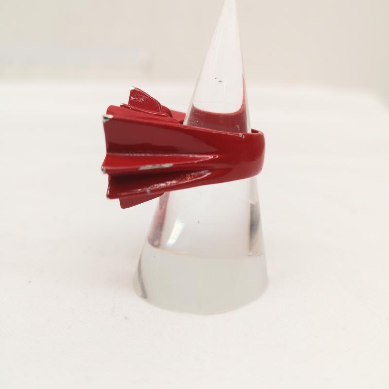 アンブッシュ AMBUSH アクセサリー 指輪 POW リング 16号 - 赤 / レッド / red メンズ USED 古着 中古 50163870