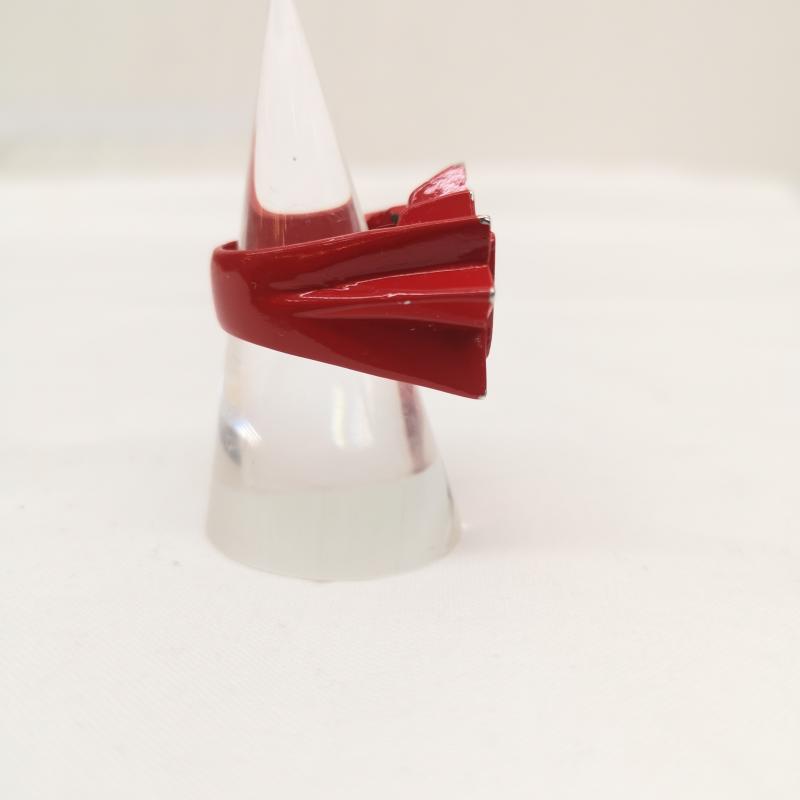 アンブッシュ AMBUSH アクセサリー 指輪 POW リング 16号 - 赤 / レッド / red メンズ USED 古着 中古 50163870