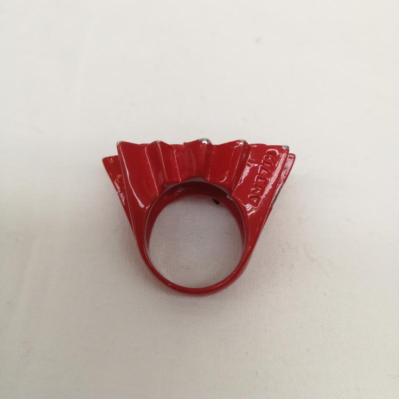 アンブッシュ AMBUSH アクセサリー 指輪 POW リング 16号 - 赤 / レッド / red メンズ USED 古着 中古 50163870