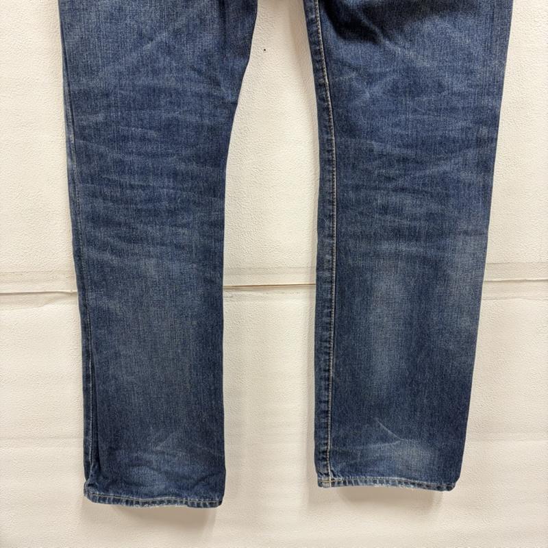 ポロラルフローレン POLO RALPH LAUREN パンツ デニム、ジーンズ デニム ジーンズ メキシコ製 W34 L32 レザー パッチ ロゴ ジッパーフライ 34インチ ロゴ、文字 インディゴ / インディゴ / Indigo メンズ USED 古着 中古 50163871