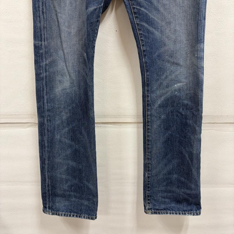 ポロラルフローレン POLO RALPH LAUREN パンツ デニム、ジーンズ デニム ジーンズ メキシコ製 W34 L32 レザー パッチ ロゴ ジッパーフライ 34インチ ロゴ、文字 インディゴ / インディゴ / Indigo メンズ USED 古着 中古 50163871