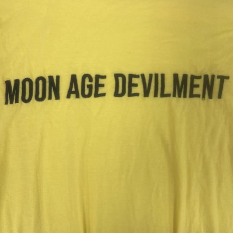 ムーンエイジデビルメント Moonage Devilment Tシャツ 長袖 日本製 SADS 黒夢 長袖 刺繍 Tシャツ カットソー mcs-0575 46 黄 / イエロー / yellow メンズ USED 古着 中古 50163875