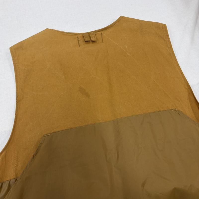 シアーズ SEARS ベスト ベスト 70s ヴィンテージ ハンティング ベスト USA - 無地 キャメル / キャメル / メンズ USED 古着 中古 50163876