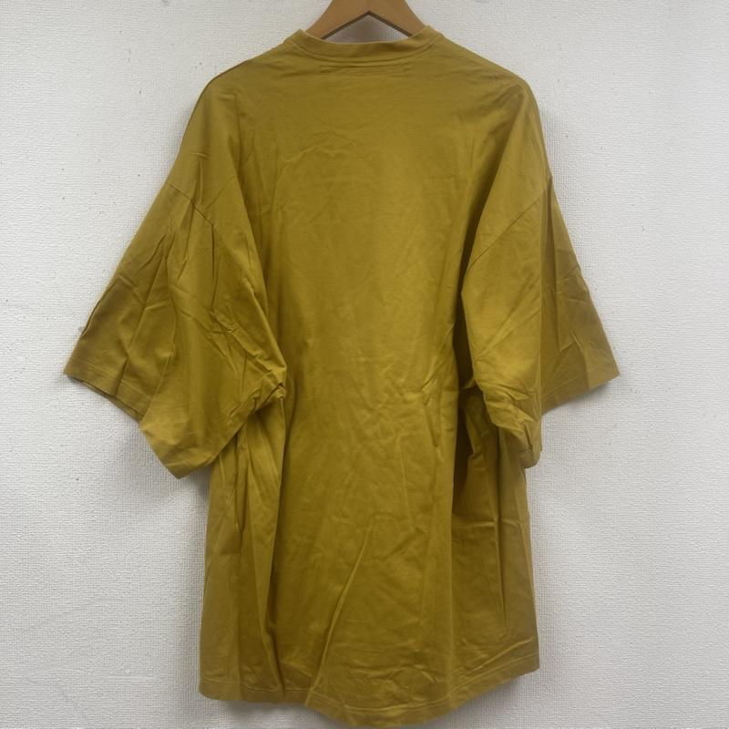 ニルズ NILoS Tシャツ 半袖 日本製 NIL BIG T-SHIRT グラフィック ロゴ プリント Tシャツ 1 マスタード / マスタード / メンズ USED 古着 中古 50163877