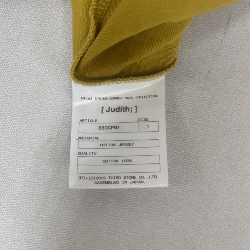ニルズ NILoS Tシャツ 半袖 日本製 NIL BIG T-SHIRT グラフィック ロゴ プリント Tシャツ 1 マスタード / マスタード / メンズ USED 古着 中古 50163877