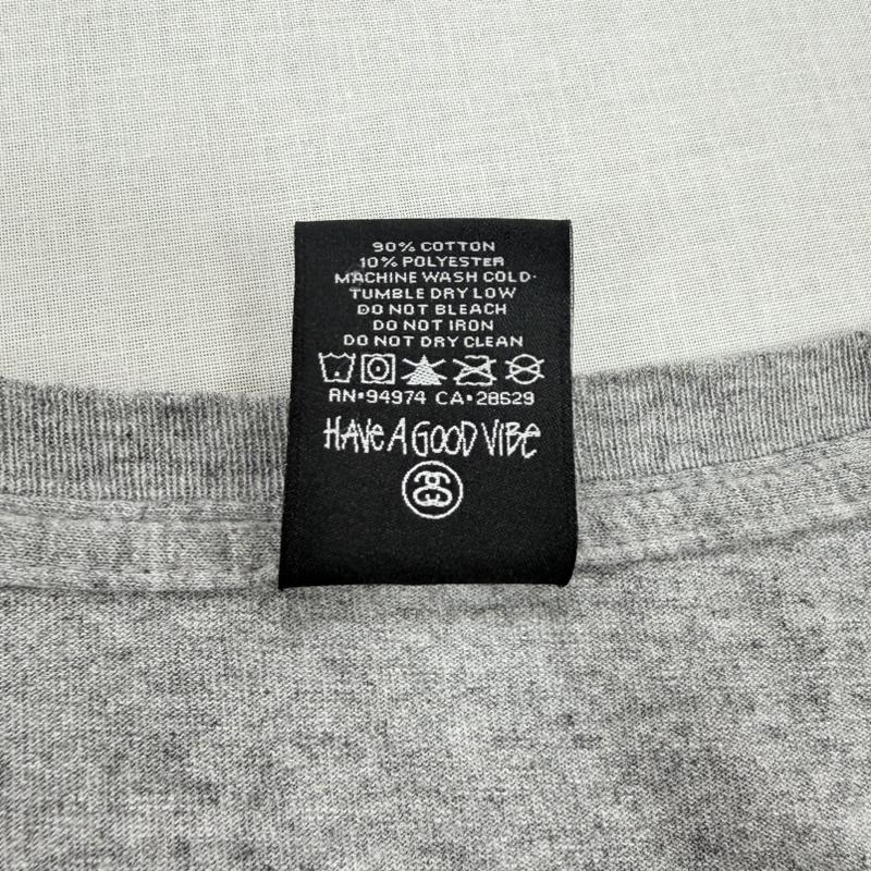 ステューシー STUSSY Tシャツ 半袖 ラット ロゴ グラフィック プリント 半袖 Tシャツ ストリート メキシコ製 M ロゴ、文字 X プリント 灰 / グレー / gray X マルチカラー / マルチカラー / multicolor メンズ USED 古着 中古 50163880
