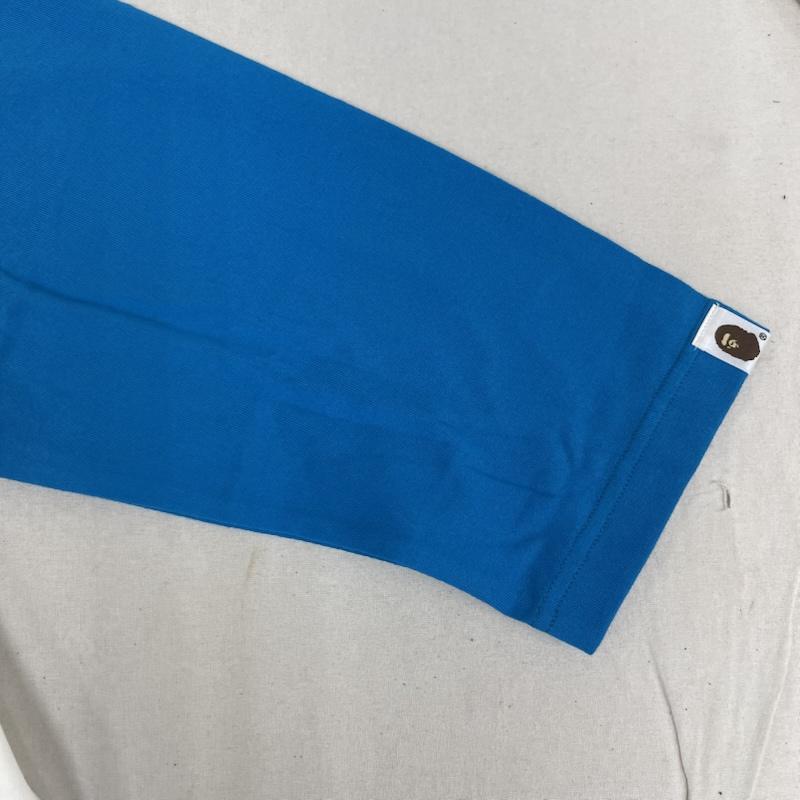 アベイシングエイプ A BATHING APE Tシャツ 七分袖 BABY MILO ベイビィマイロ プリント ラグラン 七分袖 Tシャツ M 水色 / ライトブルー / メンズ USED 古着 中古 50163885
