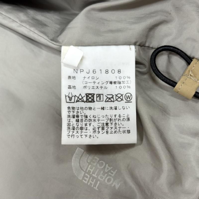ザノースフェイス THE NORTH FACE ジャケット、上着 ジャンパー、ブルゾン ナイロン ジャケット マウンテンコート ロゴ 刺繍 NPJ61808 防水 キャンプ 130cm ロゴ、文字 X 刺繍 ベージュ / ベージュ / beige X 茶 / ブラウン / brown ガールズ USED 古着 中古 50163887