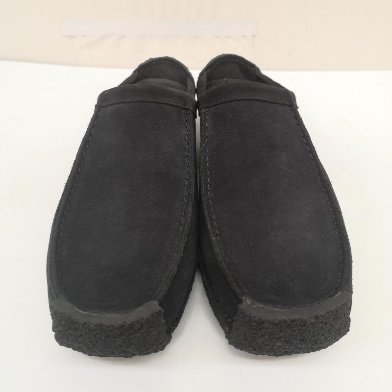 クラークス オリジナルズ Clarks Originals スリッポン スリッポン ナタリー メイブル UNITEDARROWS別注 スウェード UK：8 黒 / ブラック / black メンズ USED 古着 中古 50163890