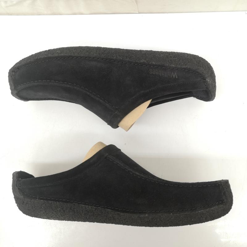 クラークス オリジナルズ Clarks Originals スリッポン スリッポン ナタリー メイブル UNITEDARROWS別注 スウェード UK：8 黒 / ブラック / black メンズ USED 古着 中古 50163890