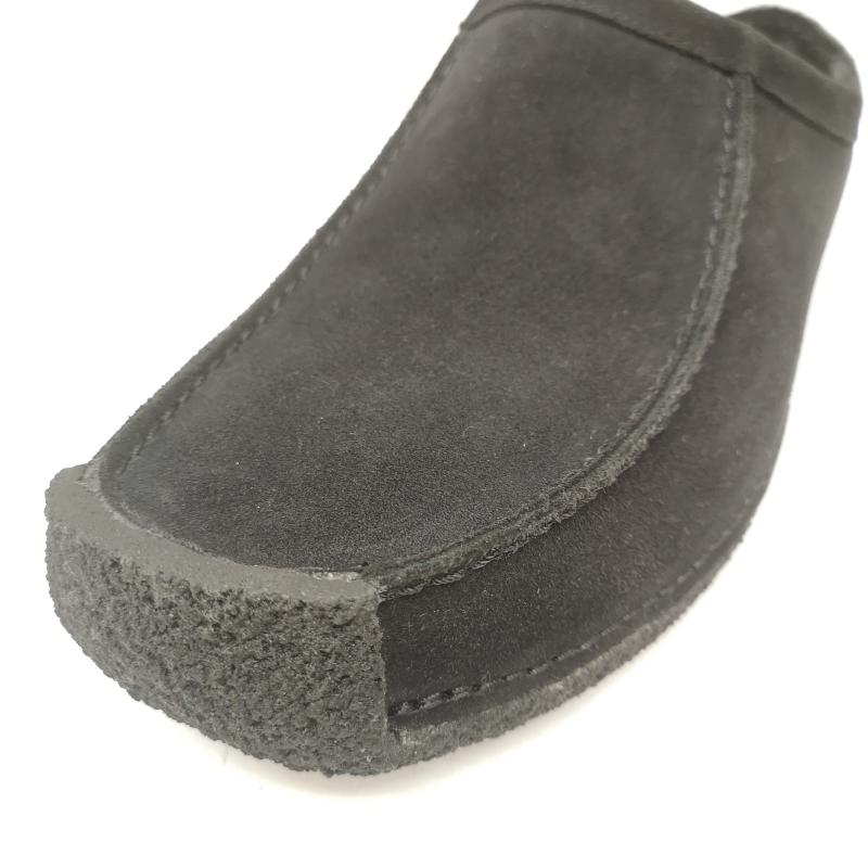 クラークス オリジナルズ Clarks Originals スリッポン スリッポン ナタリー メイブル UNITEDARROWS別注 スウェード UK：8 黒 / ブラック / black メンズ USED 古着 中古 50163890