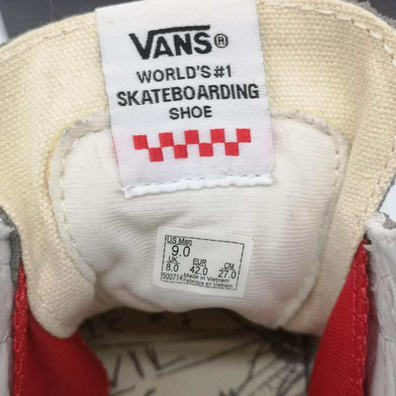 バンズ VANS スニーカー スニーカー Daniel Johnston Skate Sk8-Hi VN0A5FCCA07 スウェード 27.0cm 黒 / ブラック / black メンズ USED 古着 中古 50163895