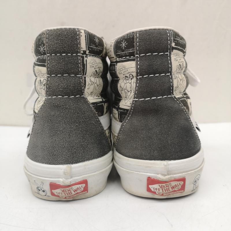 バンズ VANS スニーカー スニーカー Daniel Johnston Skate Sk8-Hi VN0A5FCCA07 スウェード 27.0cm 黒 / ブラック / black メンズ USED 古着 中古 50163895
