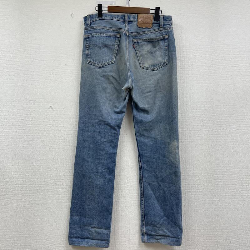 リーバイス Levi s パンツ デニム、ジーンズ 90s 501xx ボタンフライ デニム パンツ ジーンズ 35インチ インディゴ / インディゴ / Indigo メンズ USED 古着 中古 50163896