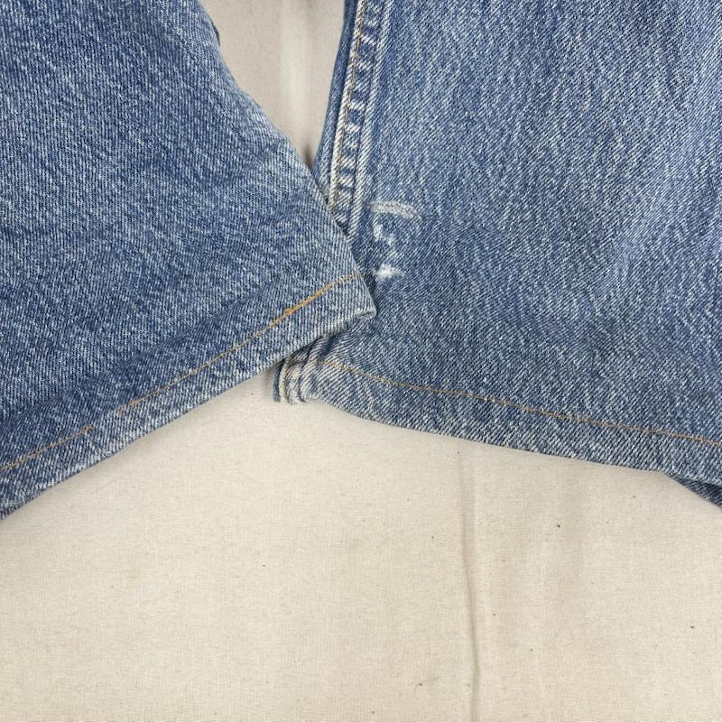 リーバイス Levi s パンツ デニム、ジーンズ 90s 501xx ボタンフライ デニム パンツ ジーンズ 35インチ インディゴ / インディゴ / Indigo メンズ USED 古着 中古 50163896
